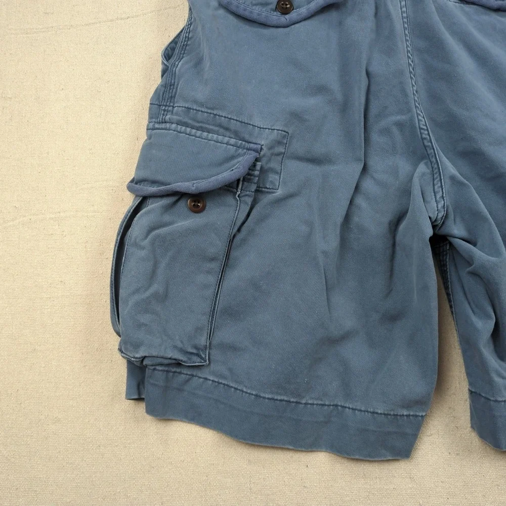 Polo Ralph Lauren Shorts Mens 33 Blue Cargo Gellar Fatigue Short